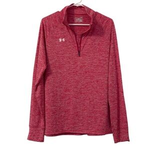 Under Armour Pink Half Zip Athletic Jacket